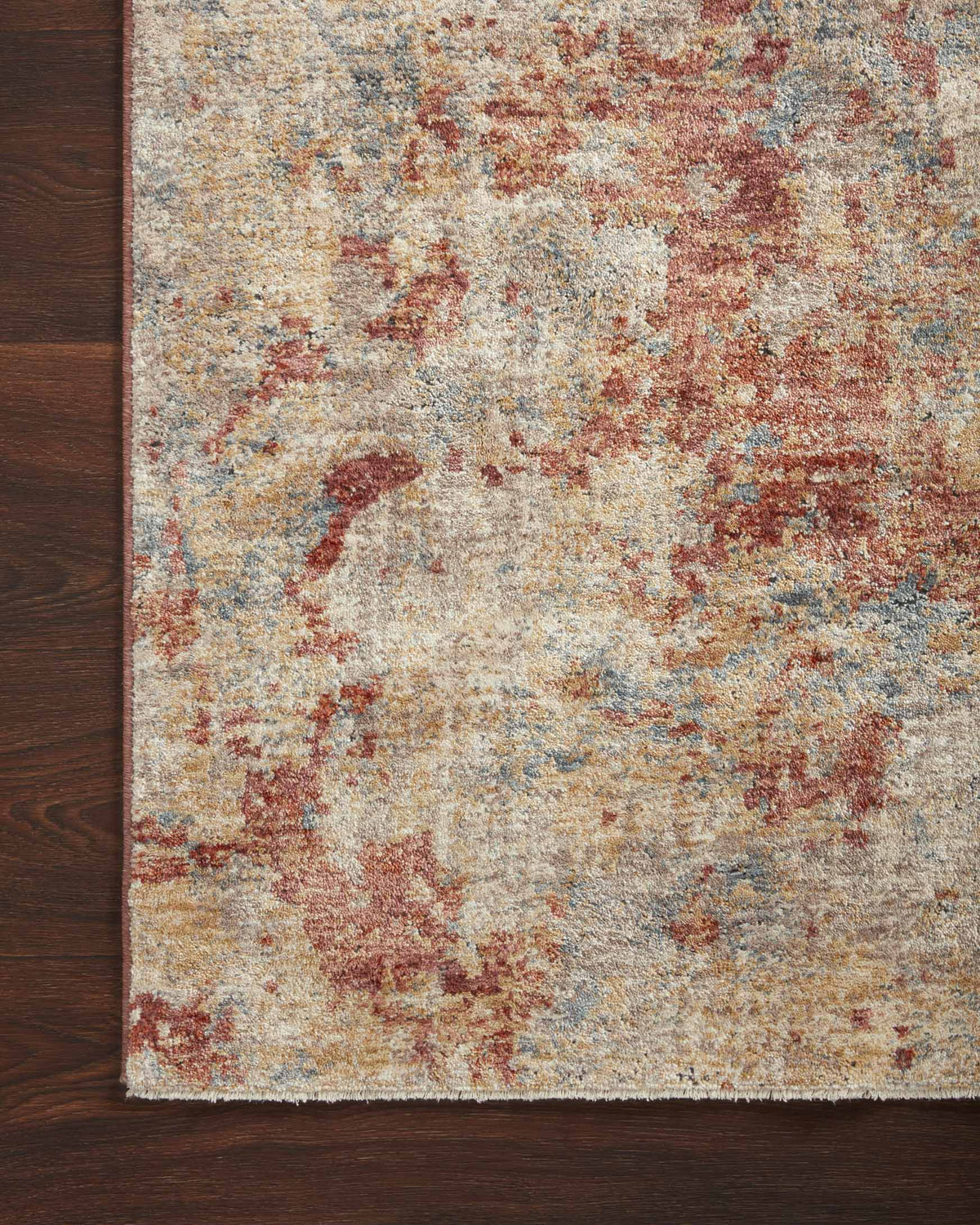 Loloi Gaia GAA-03 Taupe / Brick area rug - image 3