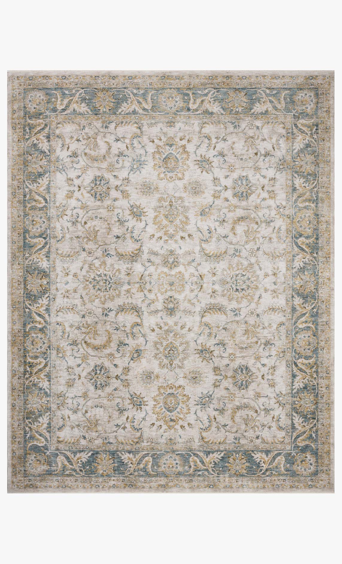 Loloi Gaia GAA-04 Natural / Ocean area rug - image 1