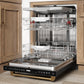 Gordon Ramsay by THOR Kitchen 24" Dishwasher in Matte Black with Bronze Accents, DW24X8BA00-BRZ