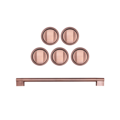 Cosmo Rose Gold Handle and Knob Set for GRP304 Range, GRP304HK-RGD
