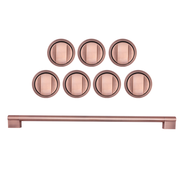 Cosmo Rose Gold Handle and Knob Set for GRP366 Range, GRP366HK-RGD