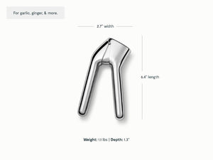 Caraway Stainless Steel Garlic Press