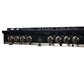 FORNO Ambassador Valente 48" Gas Cooktop, 8 Sealed Burners with 2 Dual Ring Burners, Cast Iron Grates in Black with Antique Brass Accents and Copper Rivet Trim, FCTGS5799-48CPBLK