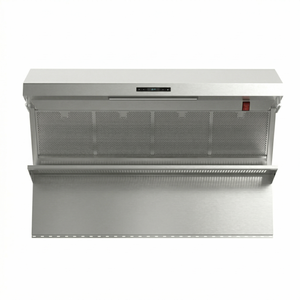 FORNO Savona 48" 1,200 CFM Wall Mount Range Hood with Back Splash and Hybrid Filters, FRHWM5029-48HB