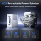 Gitryin Retractable Charger 35W