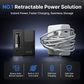 Gitryin Retractable Charger 35W