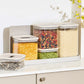 Caraway 14-Piece Glass Airtight Container Set with Magnetic Storage Organizer