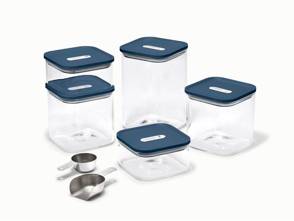 Caraway 14-Piece Glass Airtight Container Set - Thumbnail 3