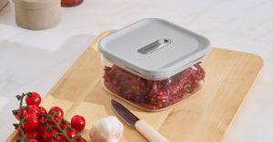 Caraway Small Glass Airtight Container