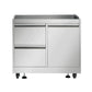 THOR Outdoor Kitchen Package with Propane Gas Grill and Refrigerator, AP-Outdoor-LP-R-6-A