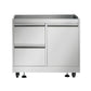 THOR Outdoor Kitchen Package with Propane Gas Grill and Freezer, AP-Outdoor-LP-F-7