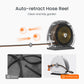 Ground-Mounted Retractable Hose Reel-1/2in-82ft