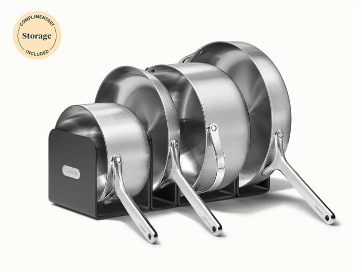 Caraway Non-Toxic Stainless Steel Cookware Set