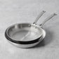 Henckels 2pc Stainless Steel Fry Pan Set, CLAD H3 Series