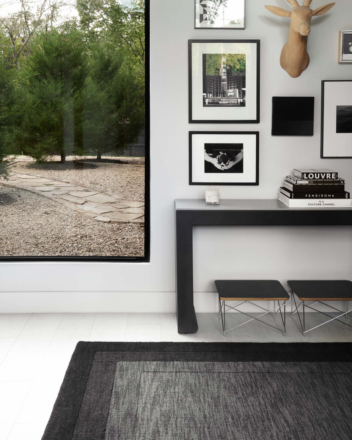 Loloi Hamilton HM-01 Grey / Charcoal area rug - image 2