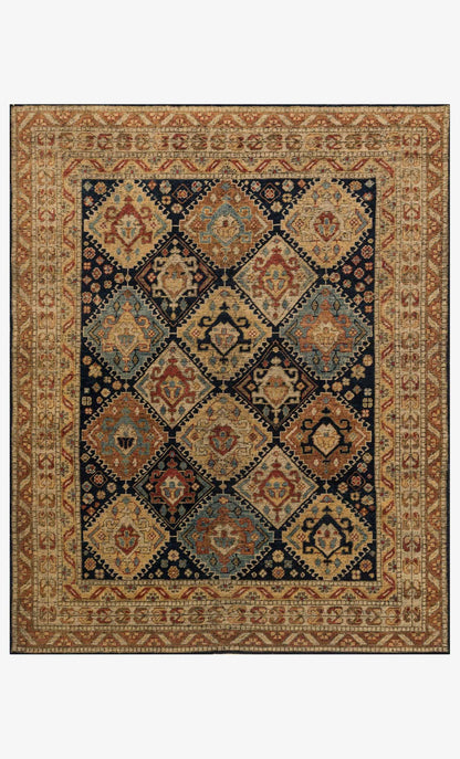 Loloi Heirloom HQ-01 Navy / Multi area rug - image 1