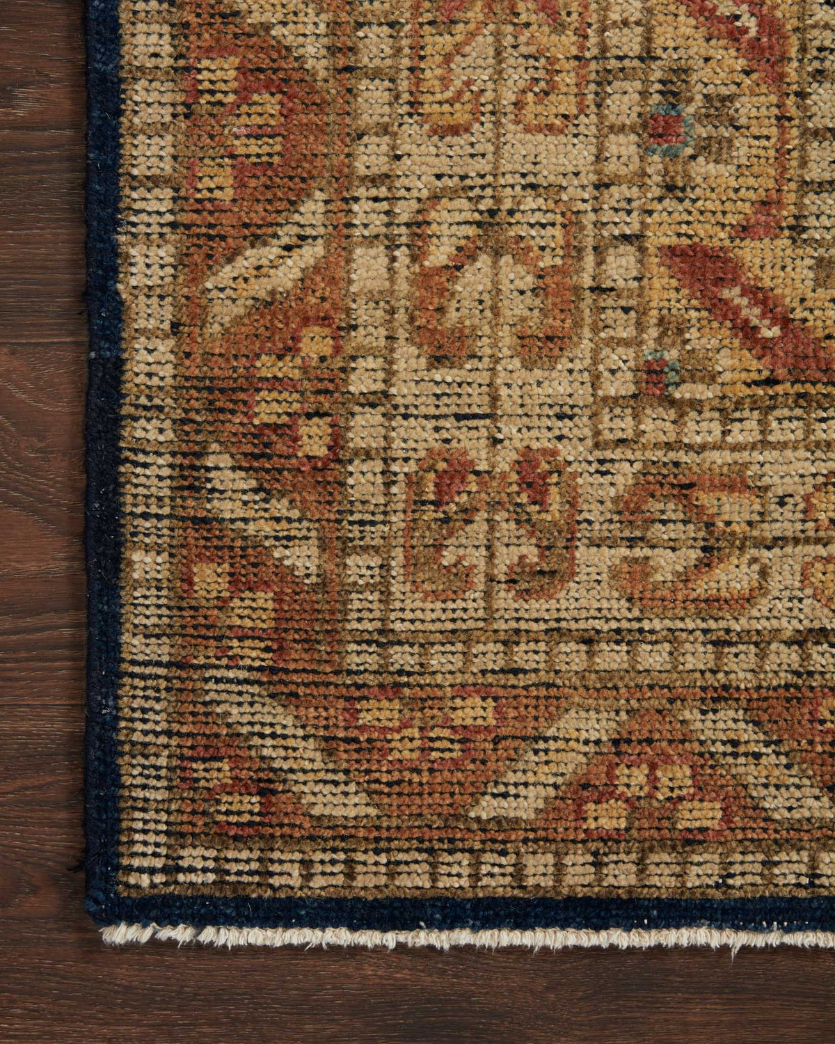 Loloi Heirloom HQ-01 Navy / Multi area rug - image 9