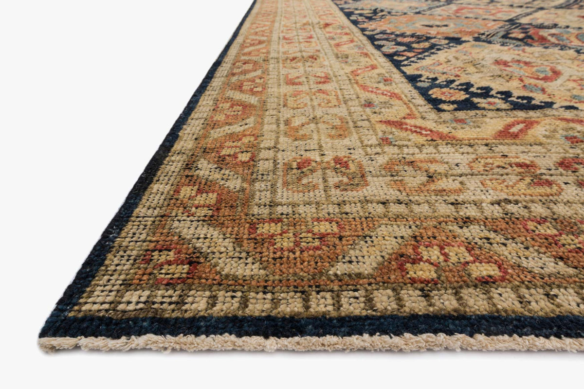 Loloi Heirloom HQ-01 Navy / Multi area rug - image 7