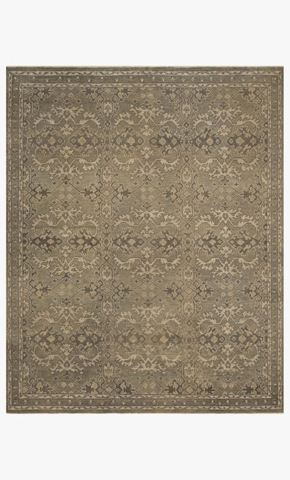 Loloi Heirloom HQ-03 Fog / Fog area rug - image 1