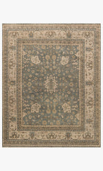 Loloi Heirloom HQ-05 Aqua / Stone area rug - image 1