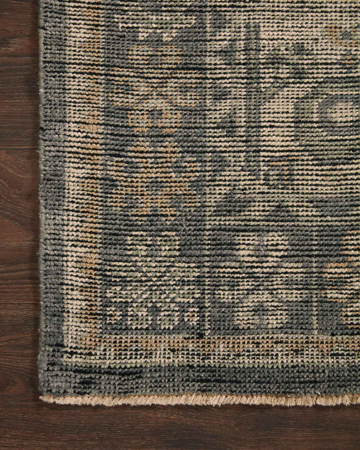 Loloi Heirloom HQ-06 Bone / Charcoal area rug - image 12