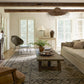 Loloi Heirloom HQ-06 Bone / Charcoal area rug - image 8