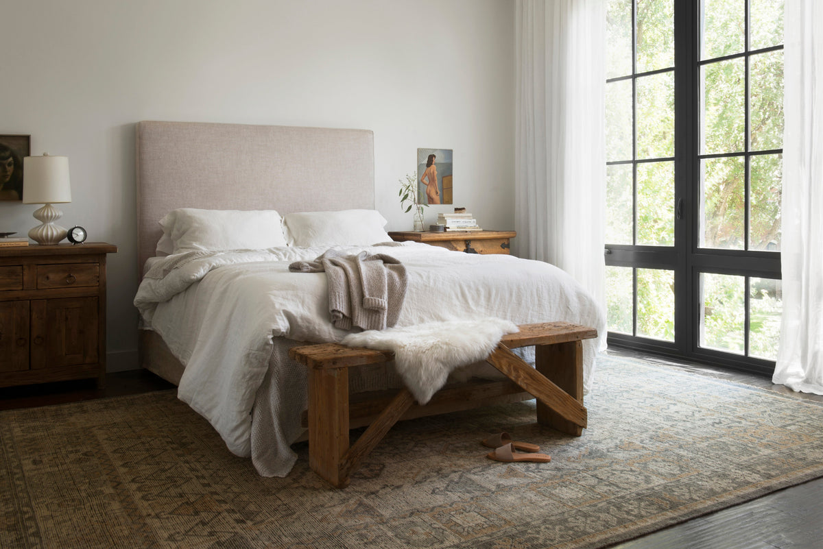 Loloi Heirloom HQ-06 Bone / Charcoal area rug - image 4