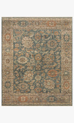 Loloi Heirloom HQ-07 Blue / Beige area rug - image 1