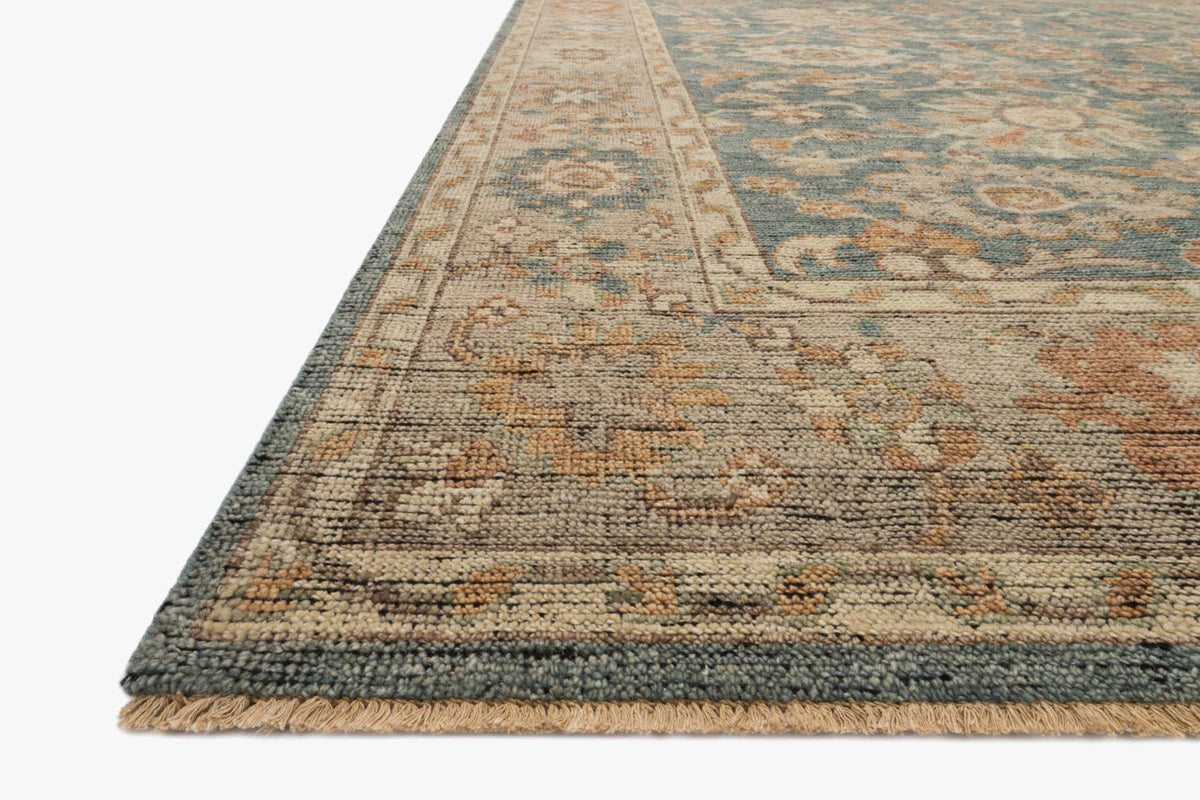 Loloi Heirloom HQ-07 Blue / Beige area rug - image 2