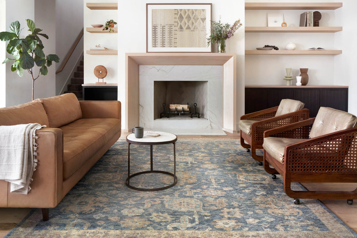 Loloi Helena HEL-06 Indigo / Taupe area rug - image 2