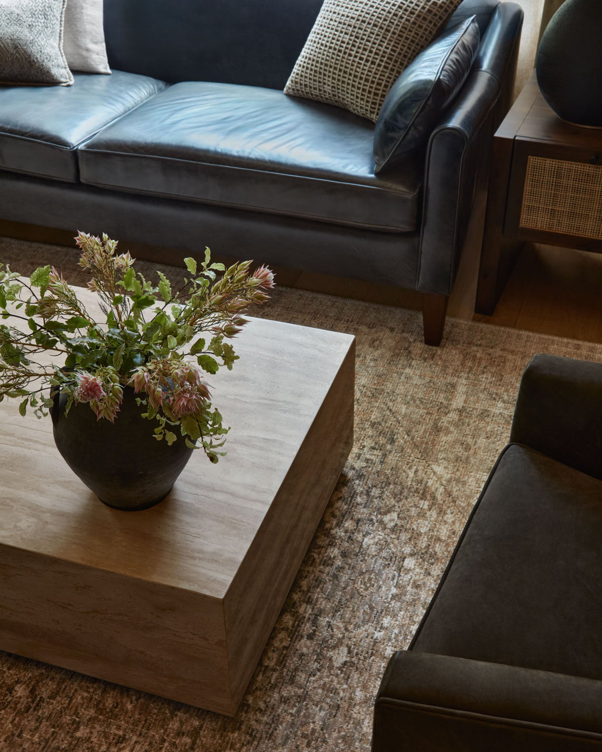 Loloi Heritage HER-01 Clay / Natural area rug - image 3