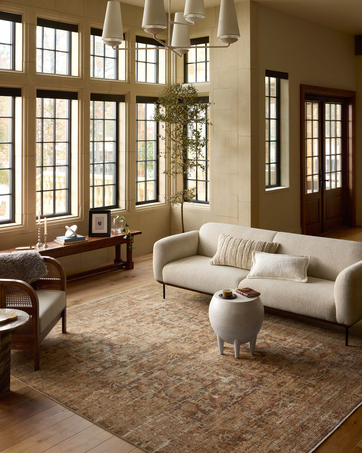 Loloi Heritage HER-02 Bark / Multi area rug - image 3