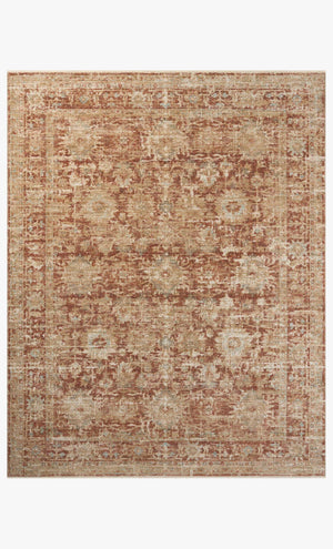 Loloi Heritage HER-03 Brick / Multi area rug - image 1