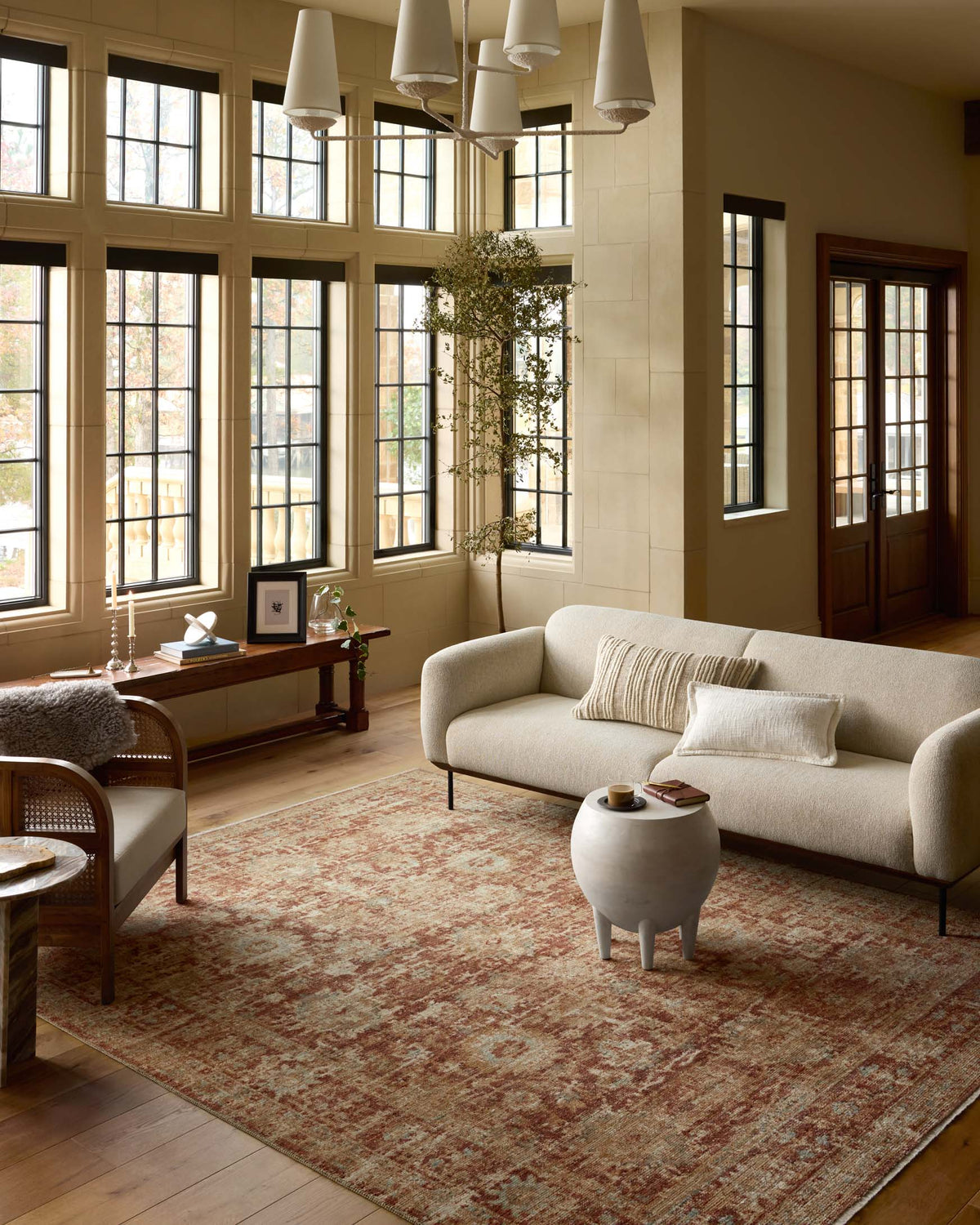 Loloi Heritage HER-03 Brick / Multi area rug - image 2
