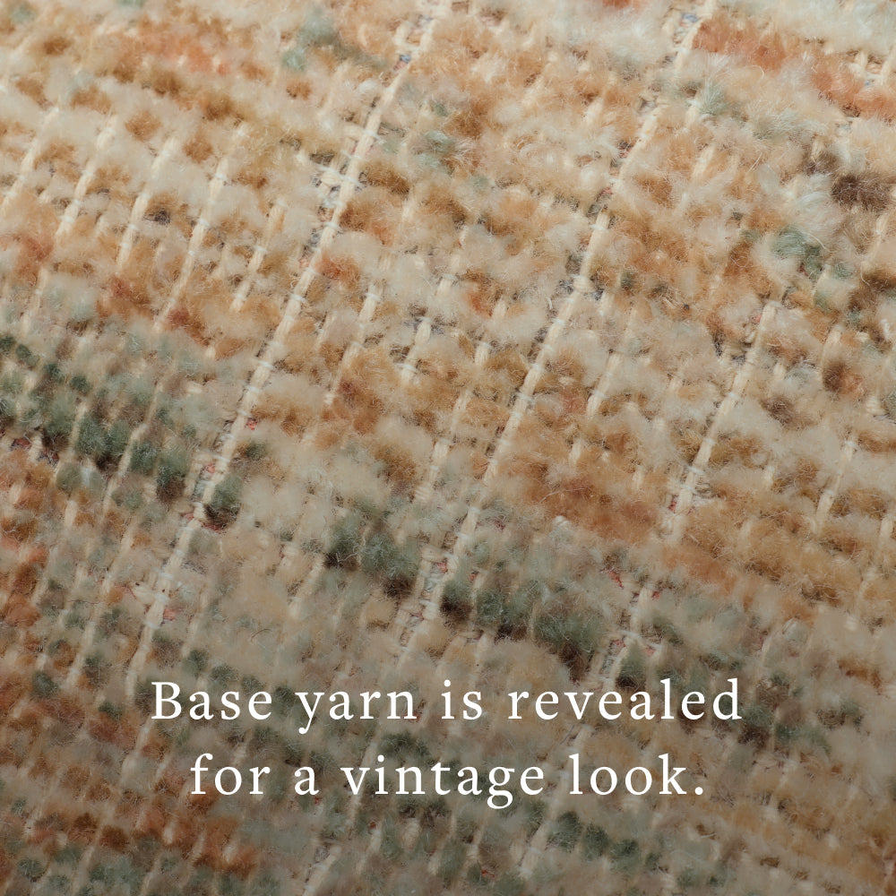 Loloi Heritage HER-06 Aqua / Terracotta area rug - image 4