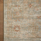 Loloi Heritage HER-06 Aqua / Terracotta area rug - image 7