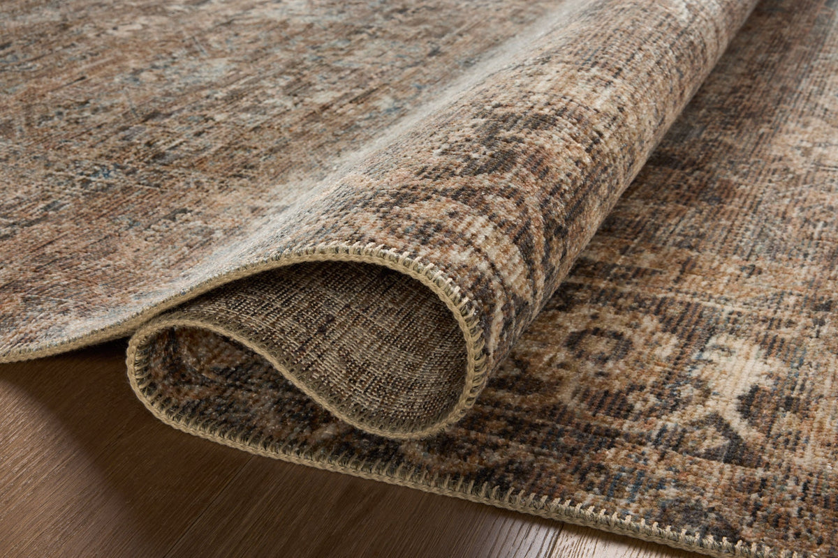Loloi Heritage HER-07 Mocha / Denim area rug - image 5