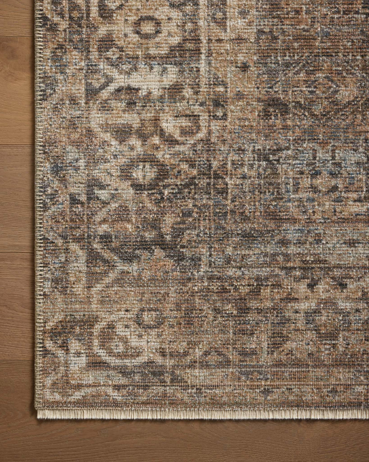 Loloi Heritage HER-07 Mocha / Denim area rug - image 6