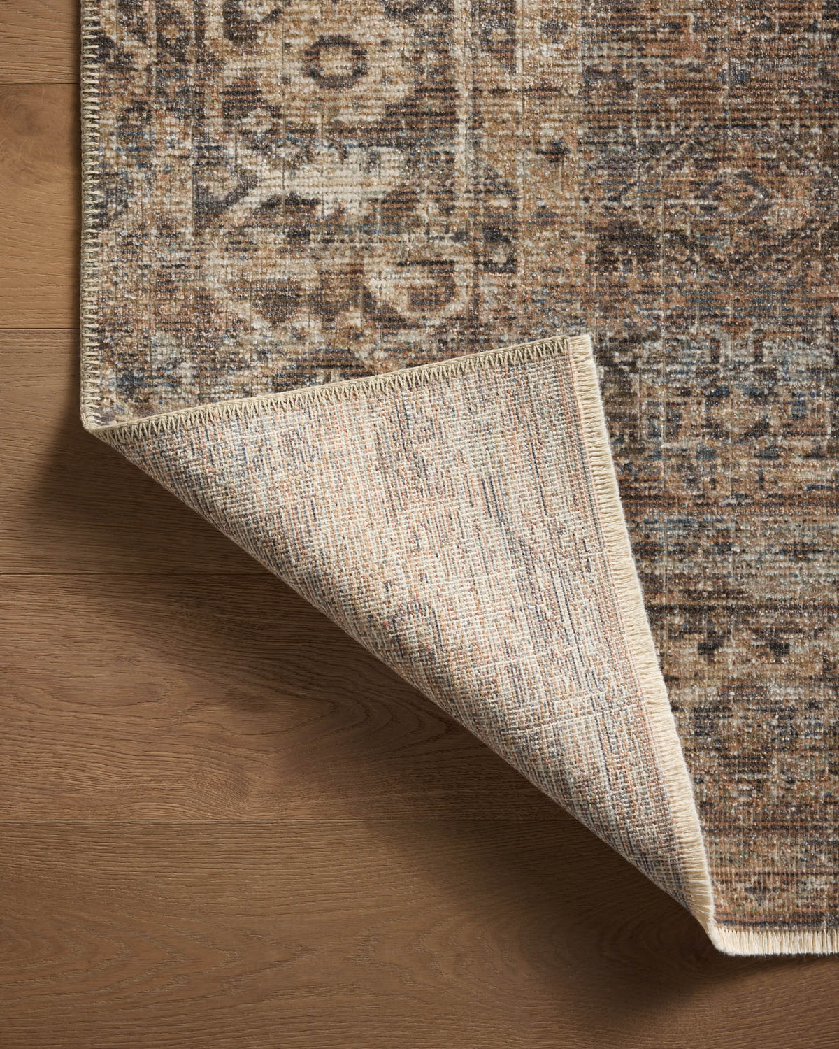 Loloi Heritage HER-07 Mocha / Denim area rug - image 7