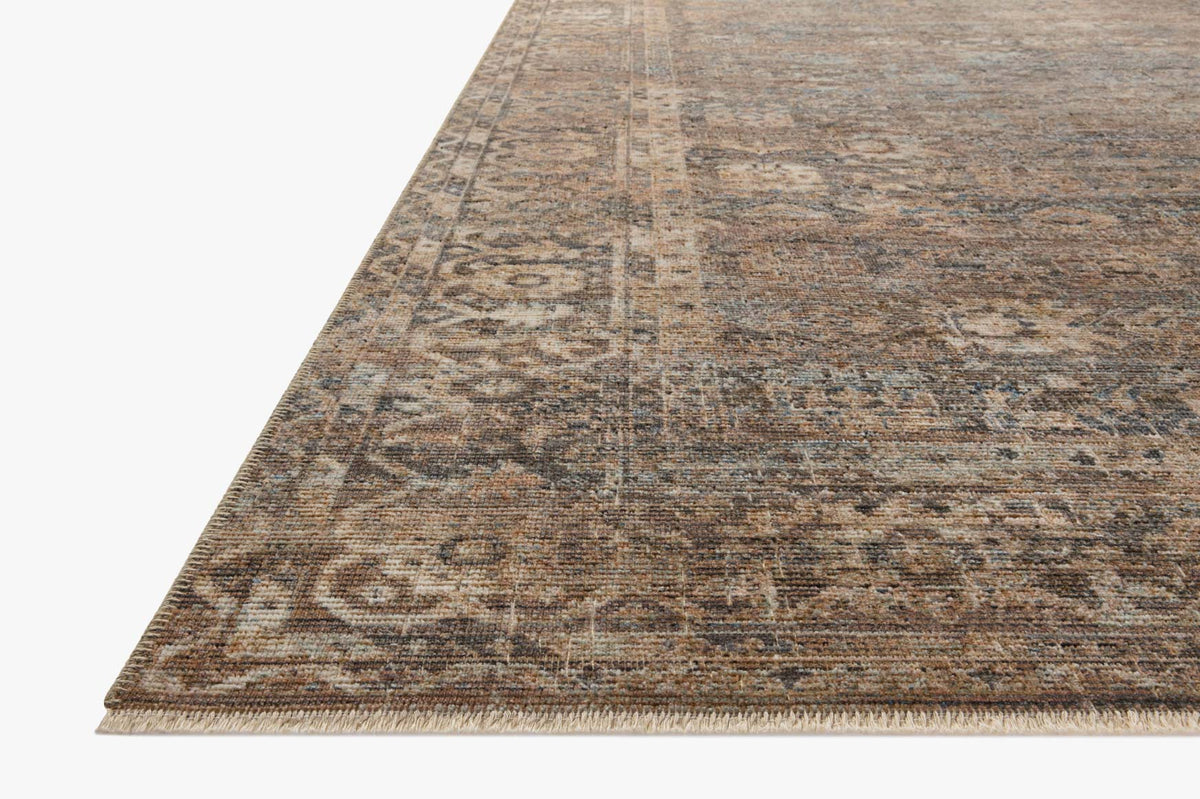 Loloi Heritage HER-07 Mocha / Denim area rug - image 3