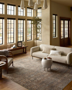 Loloi Heritage HER-07 Mocha / Denim area rug - image 2