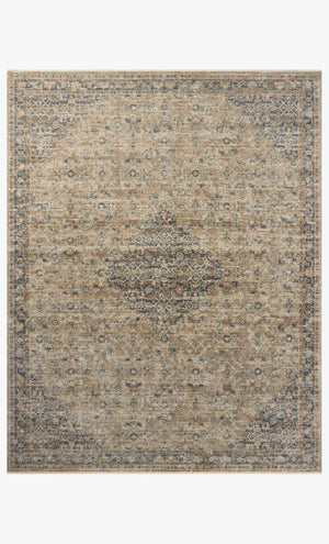 Loloi Heritage HER-08 Sage / Navy area rug - image 1