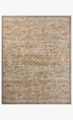 Loloi Heritage HER-10 Grey / Sunset area rug - image 1