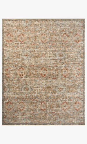 Loloi Heritage HER-10 Grey / Sunset area rug - image 1