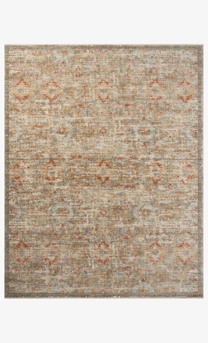 Loloi Heritage HER-10 Grey / Sunset area rug - image 1