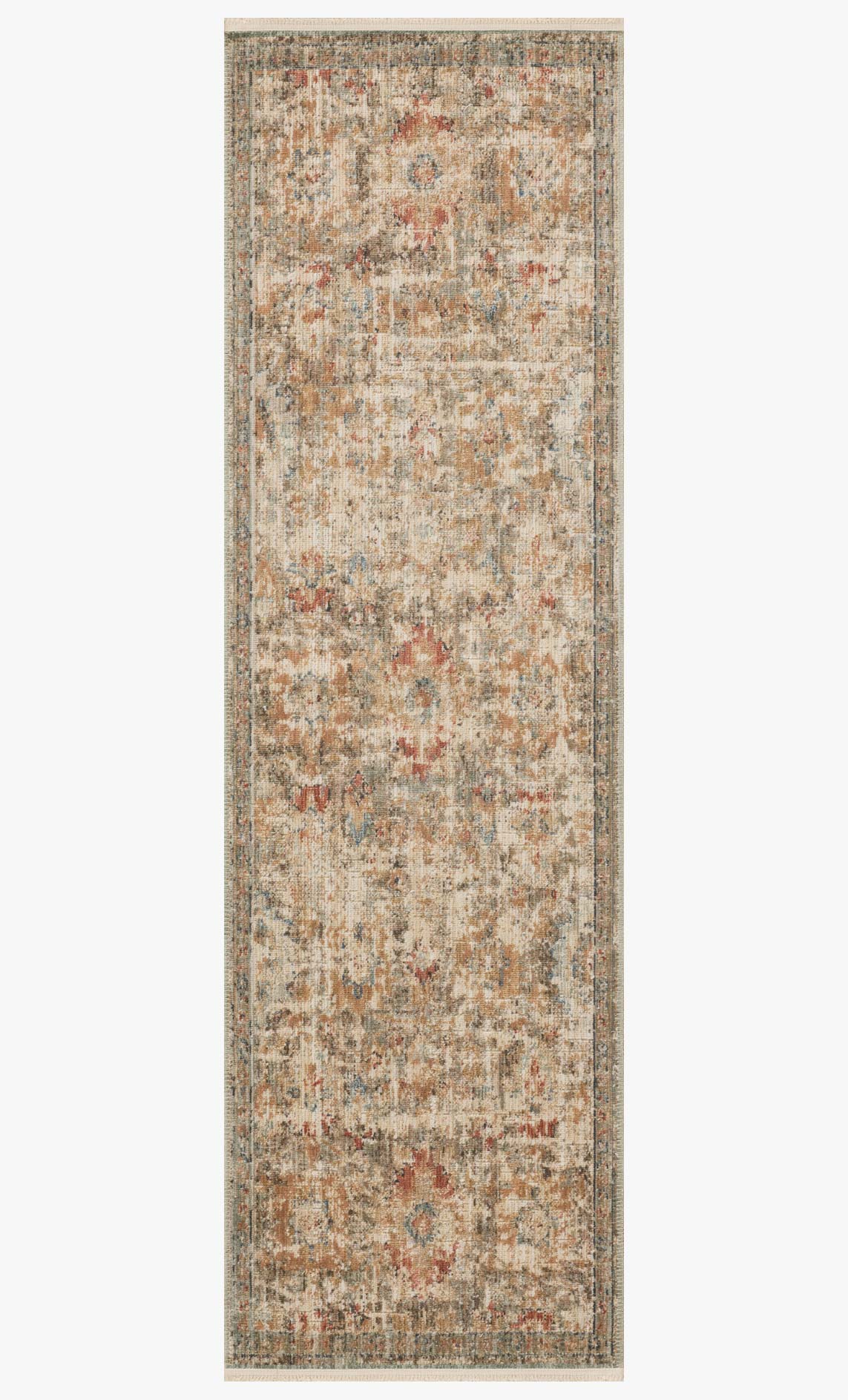 Loloi Heritage HER-10 Grey / Sunset area rug - image 5