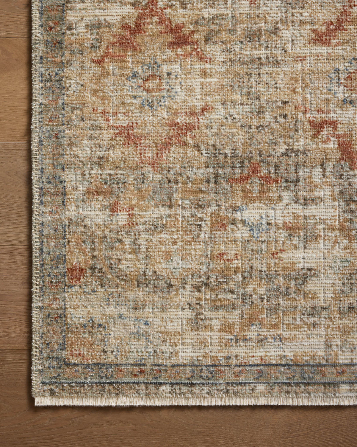 Loloi Heritage HER-10 Grey / Sunset area rug - image 7