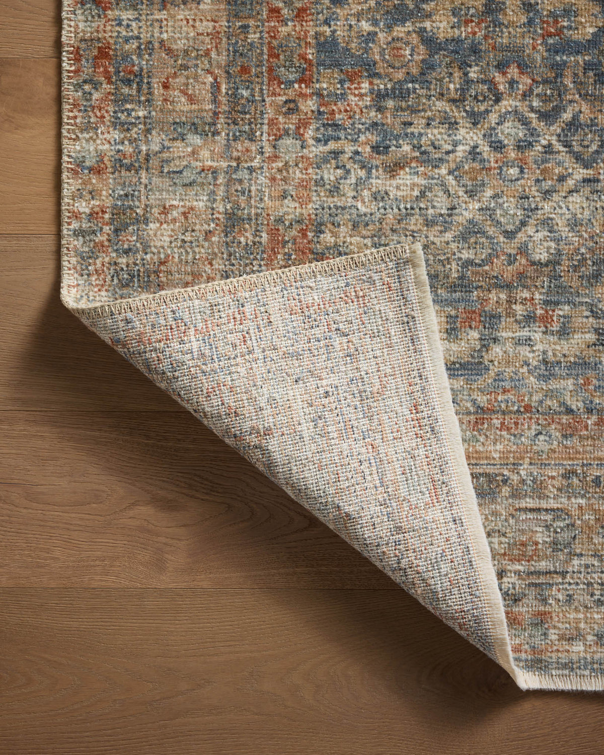 Loloi Heritage HER-12 Blue / Rust area rug - image 7