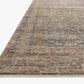 Loloi Heritage HER-12 Blue / Rust area rug - image 3