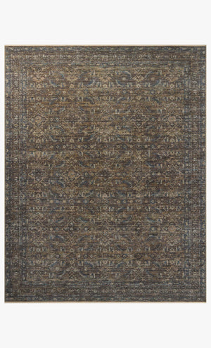 Loloi Heritage HER-14 Lagoon / Tobacco area rug - image 1